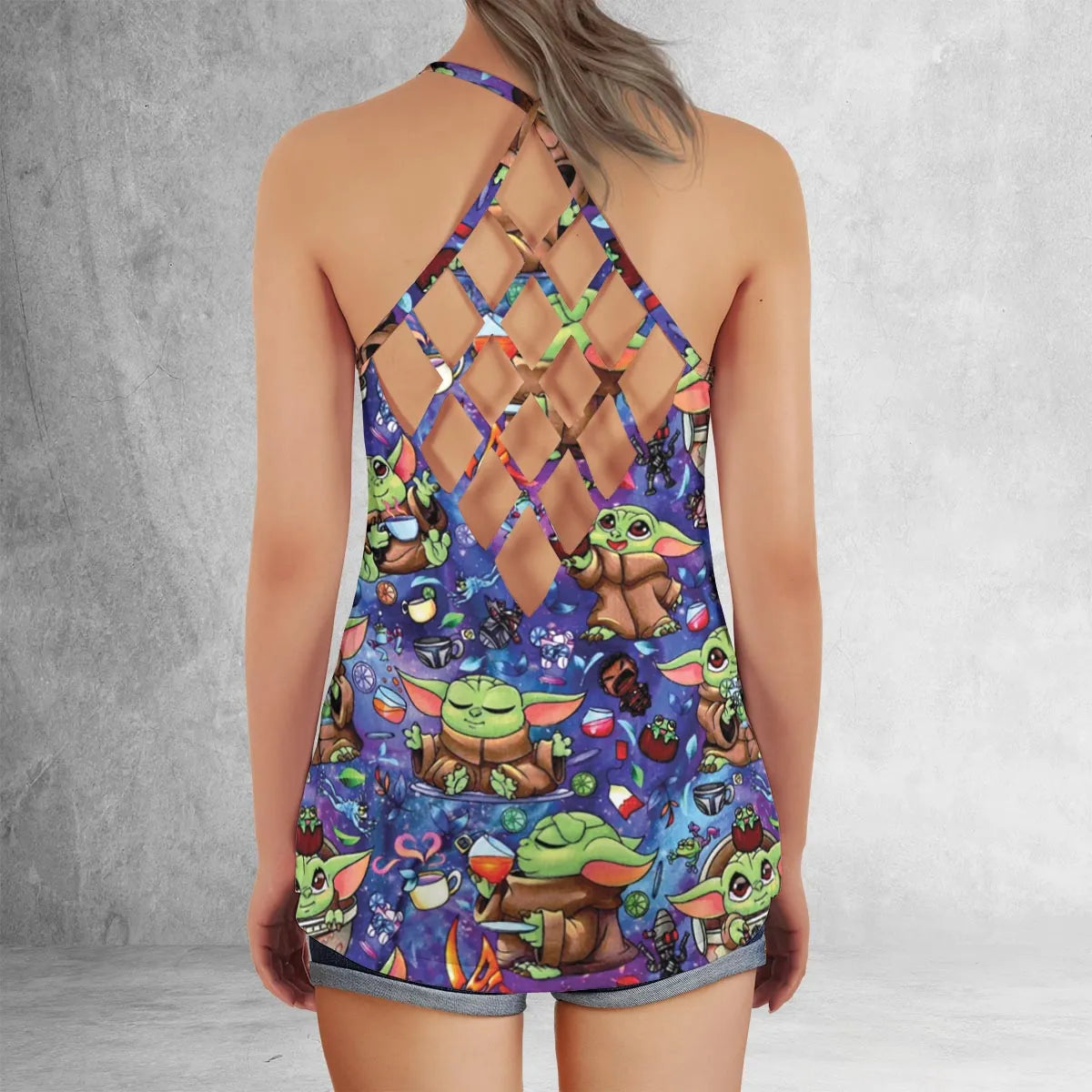 Criss Cross Tank Top - RJ4QKEXN