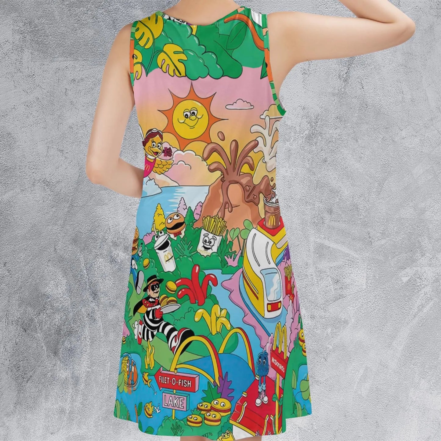 Sleeveless Dress - HD77FRQN