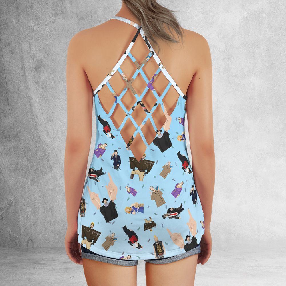 Criss Cross Tank Top - K35KUX72 - - 3