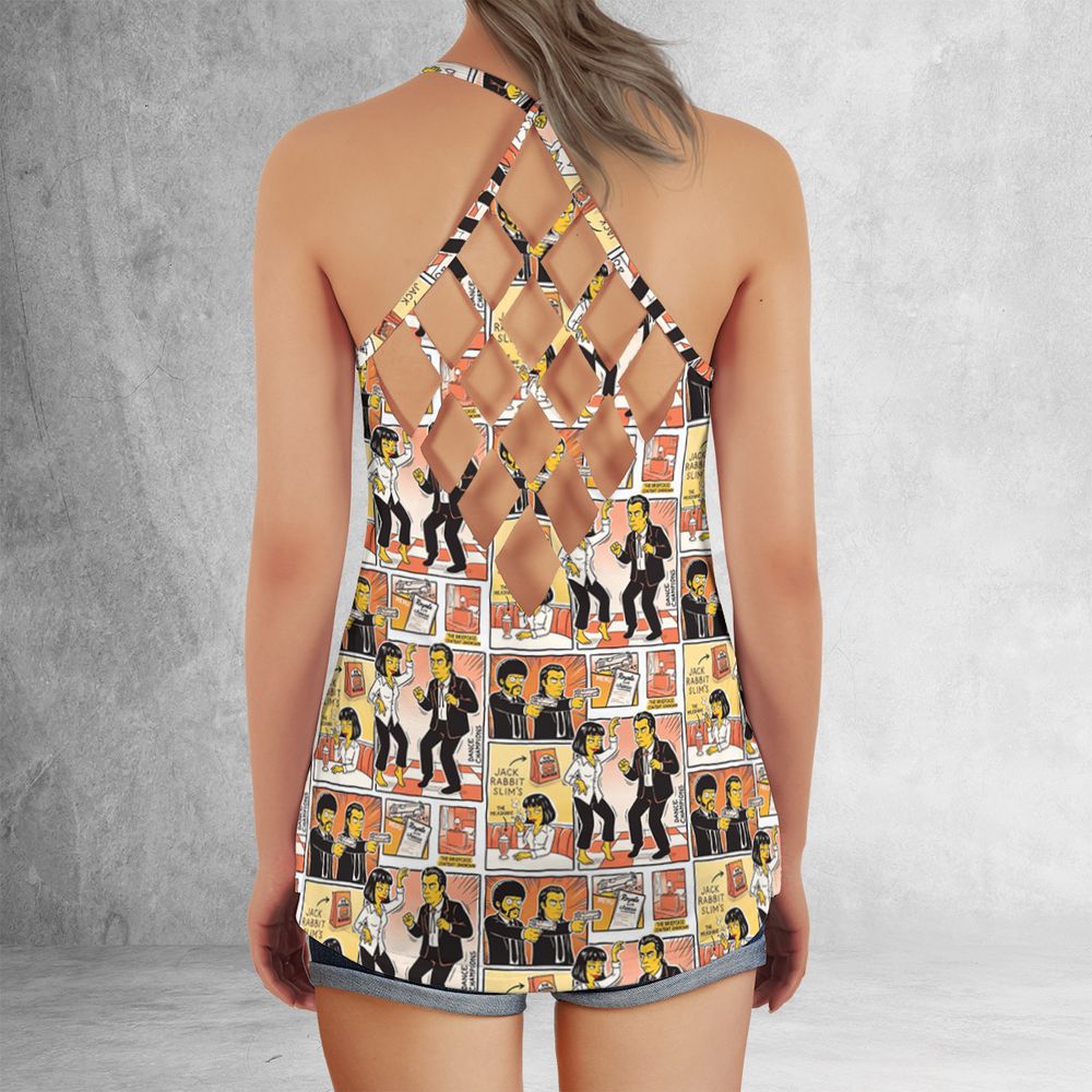 Criss Cross Tank Top - JGJBLBUT - - 3