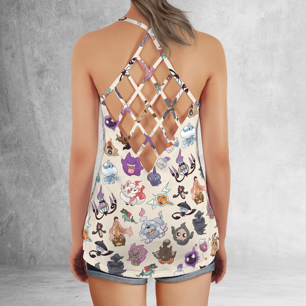 Criss Cross Tank Top - GXPXCC7Z - - 3