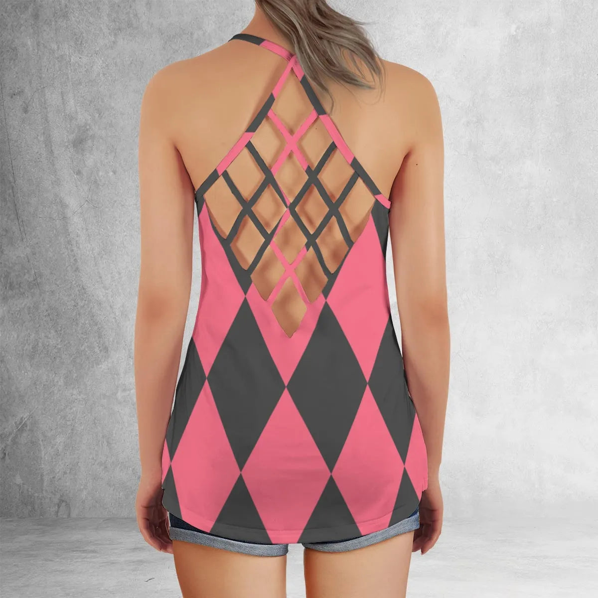 Criss Cross Tank Top - G3QLBS66
