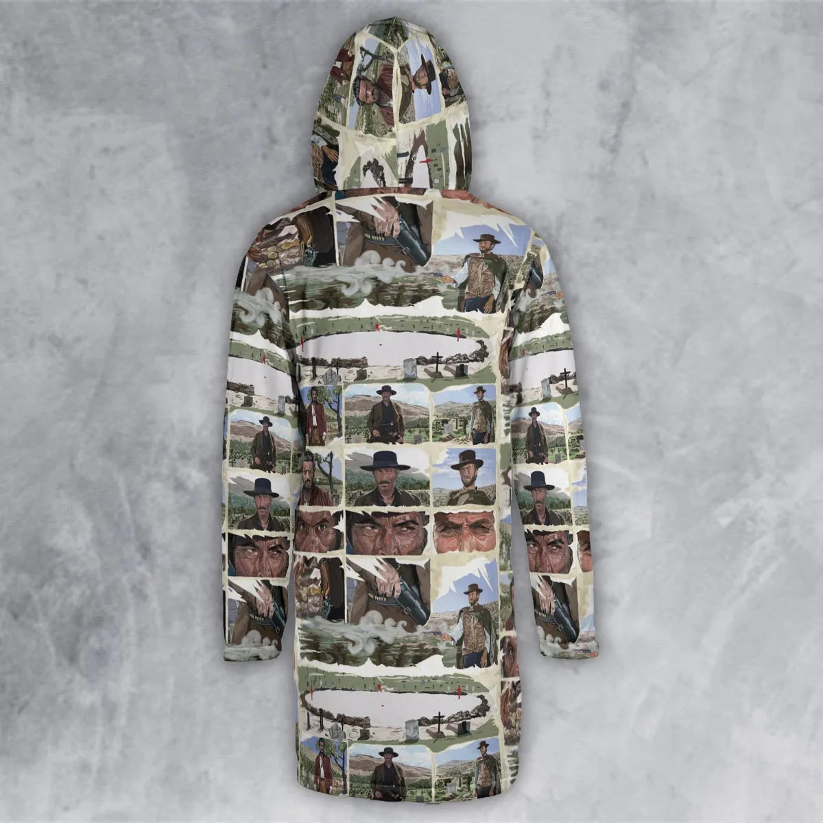 Hooded Cloak Coat - 4DPDALHK
