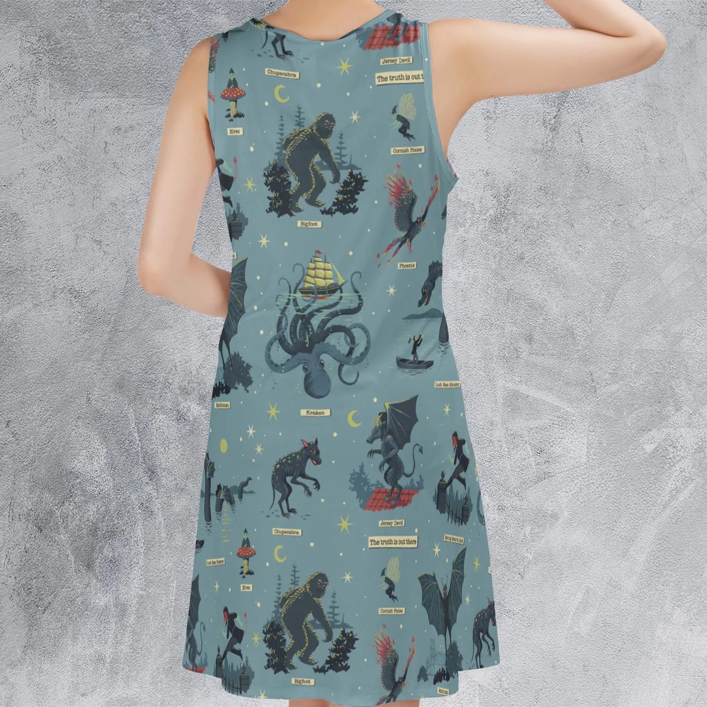 Sleeveless Dress - T74VNBPK