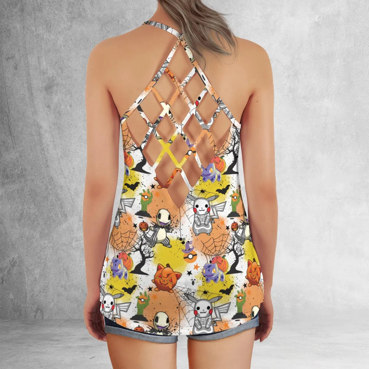 Criss Cross Tank Top - Z6W6GP77