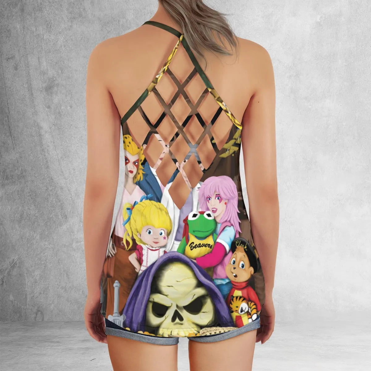 Criss Cross Tank Top - 6G21TFDU