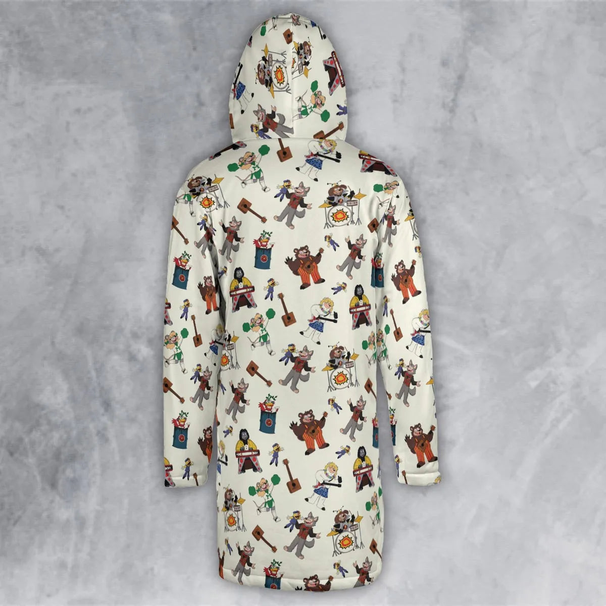 Hooded Cloak Coat - 574DG1JN