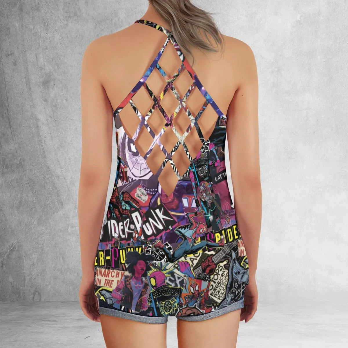 Criss Cross Tank Top - NSGFSKRF