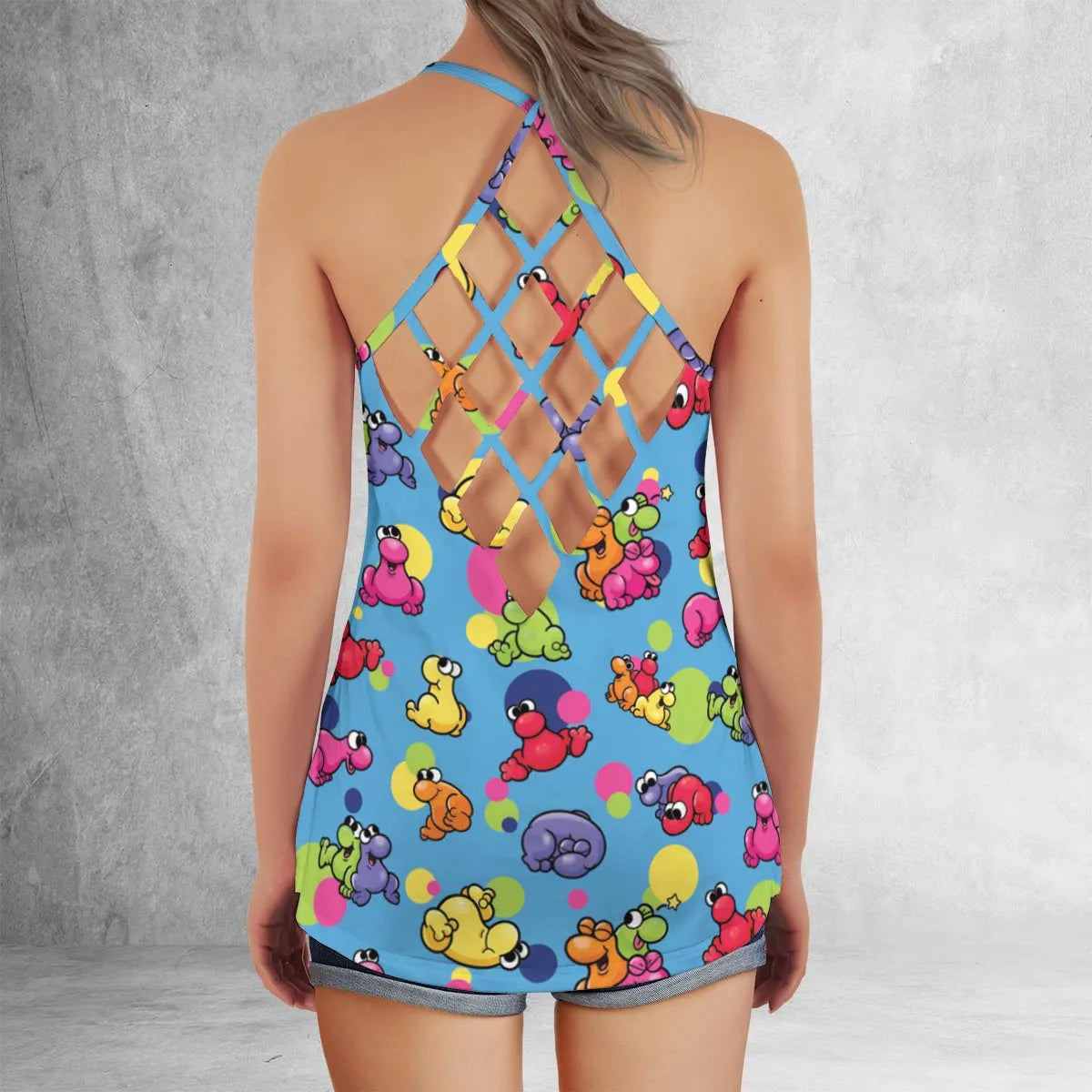 Criss Cross Tank Top - Z46WQBGT
