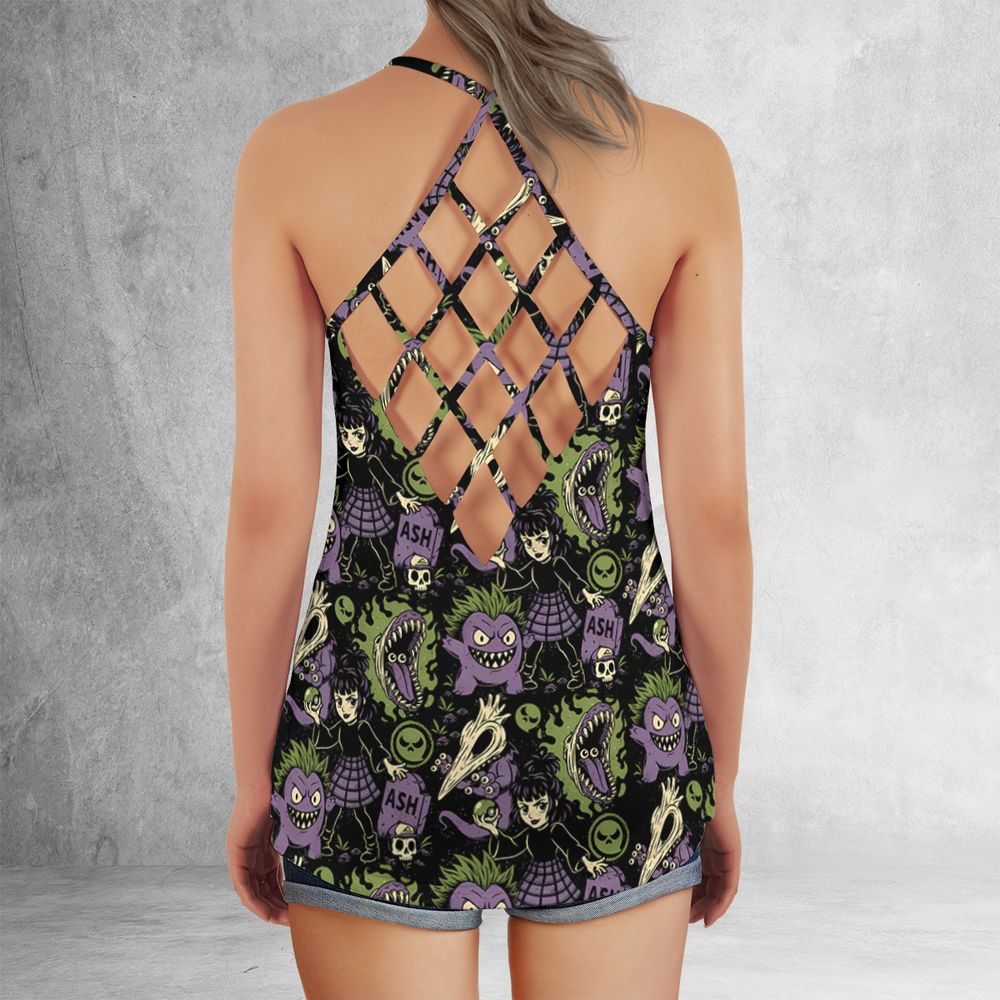 Criss Cross Tank Top - 69MJWFUB - - 3