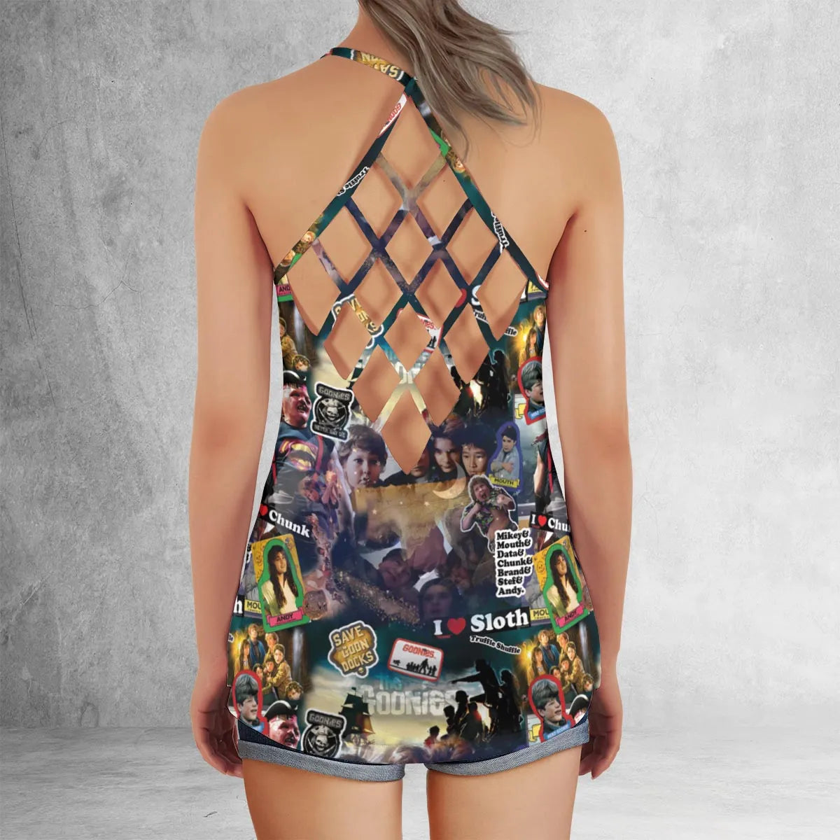 Criss Cross Tank Top - ZJ8YX3ZC