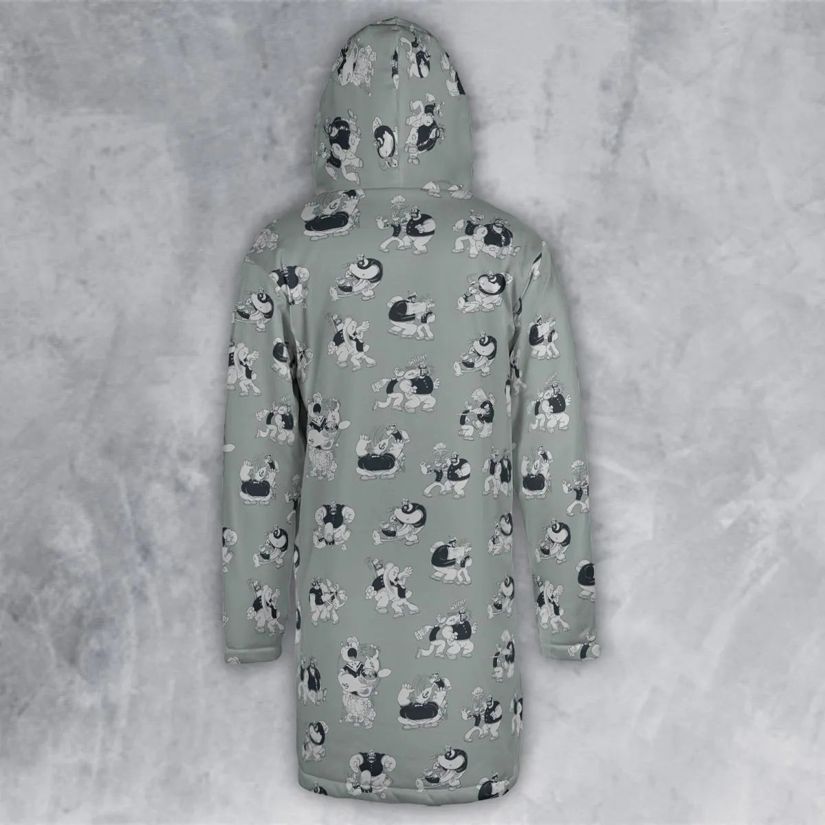 Hooded Cloak Coat - 9QXNV2VC