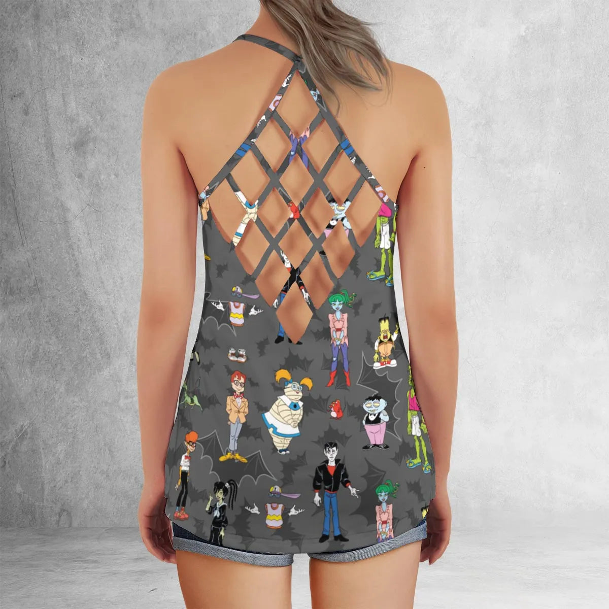 Criss Cross Tank Top - LW69Q11V