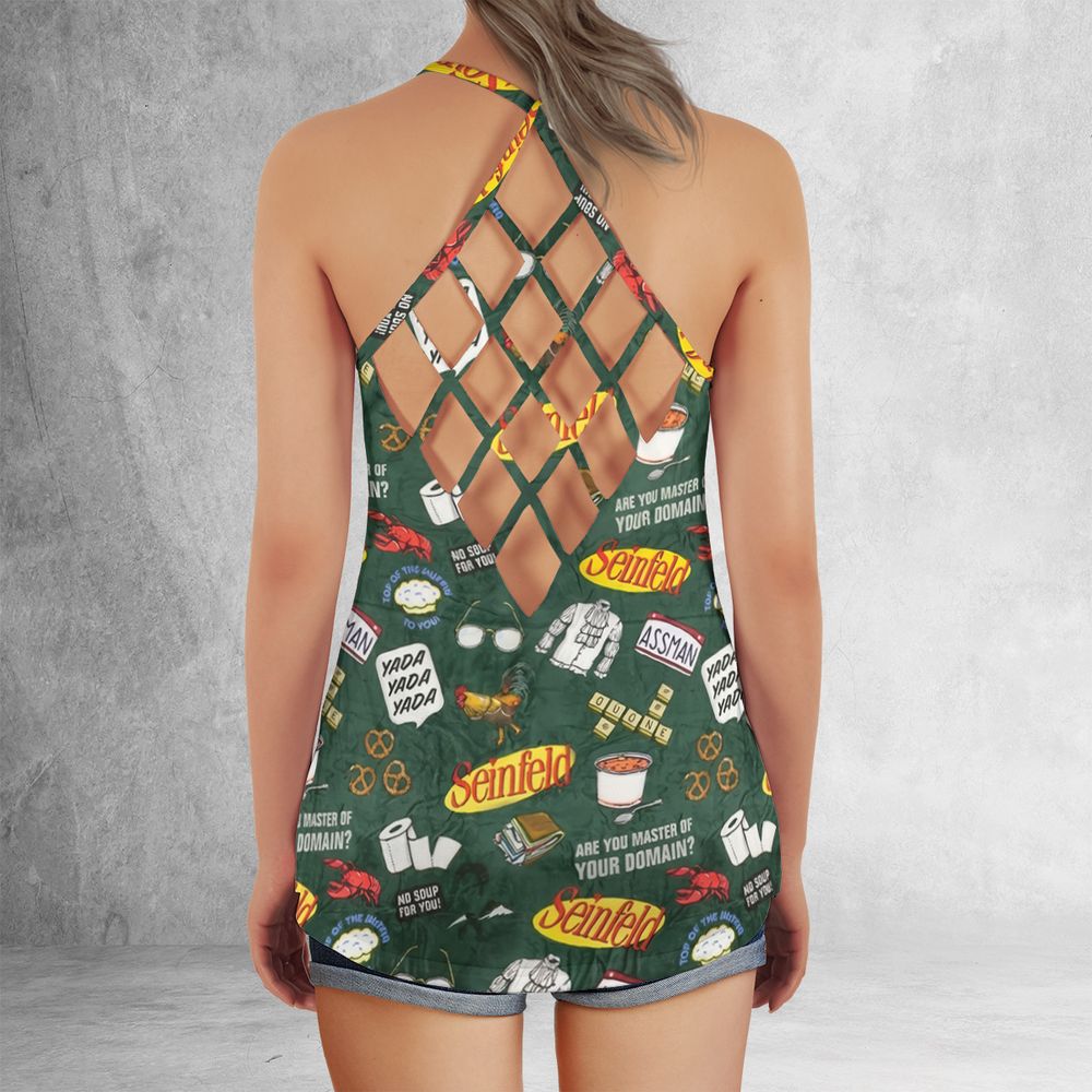 Criss Cross Tank Top - LVLRVBSF - - 3