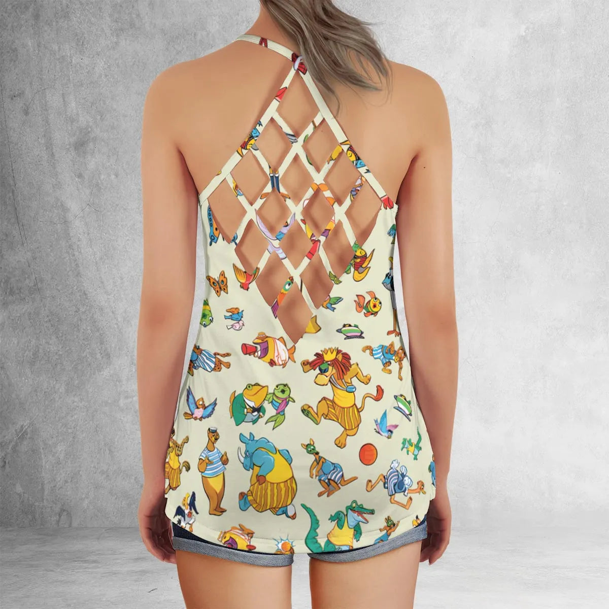 Criss Cross Tank Top - SWTYGAEX