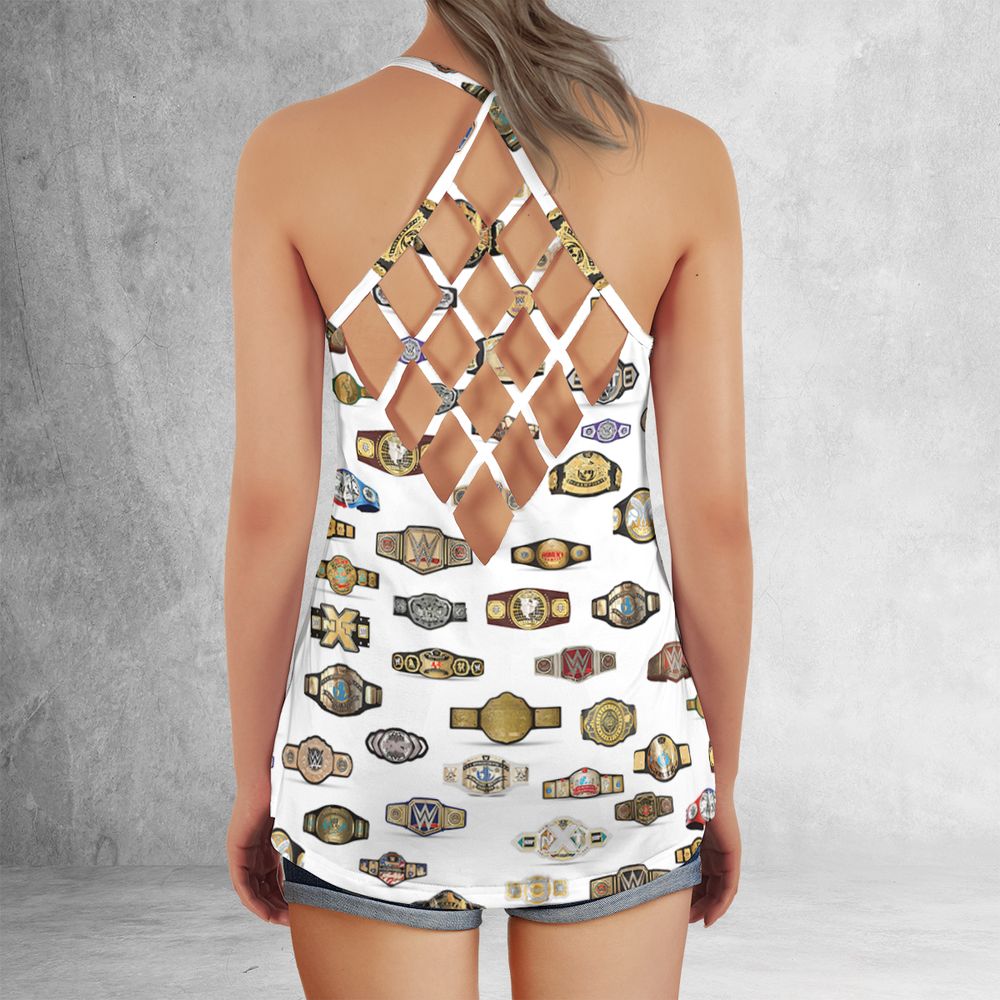 Criss Cross Tank Top - XRXSA3YB - - 3