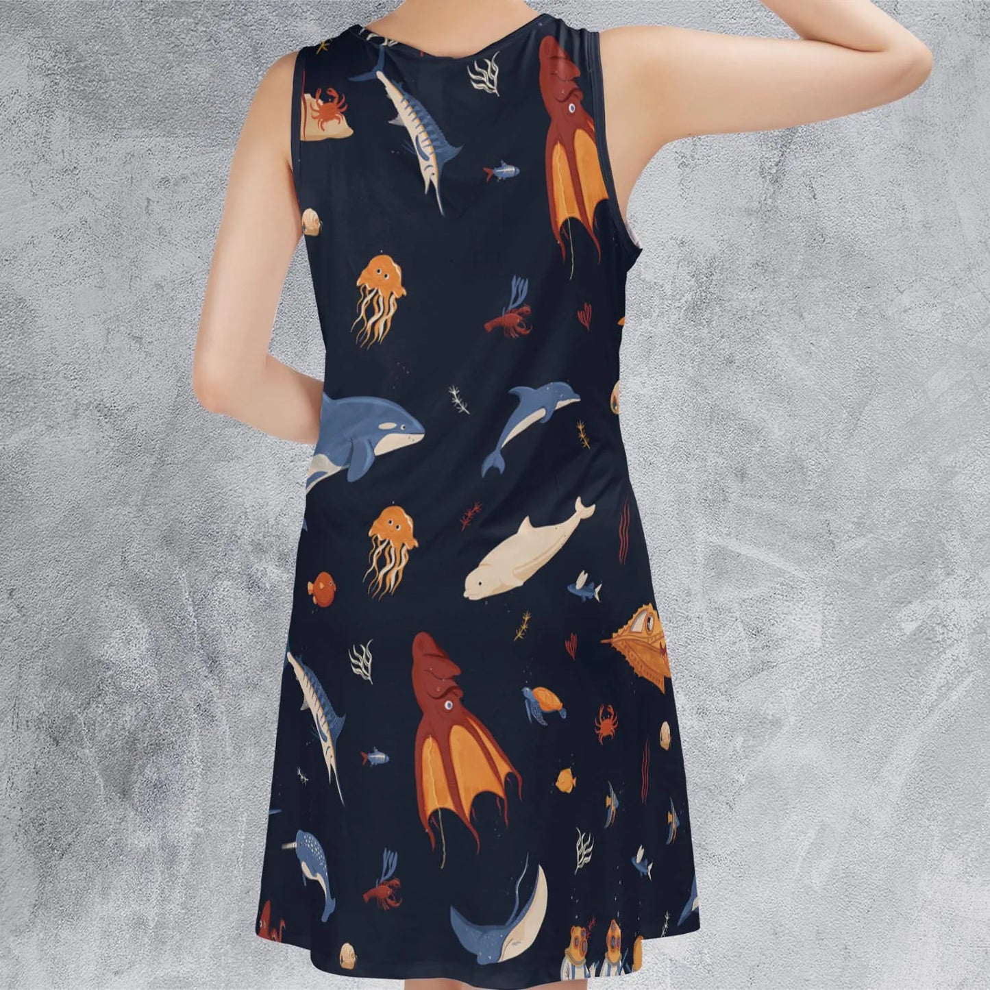 Sleeveless Dress - HKV56CQV