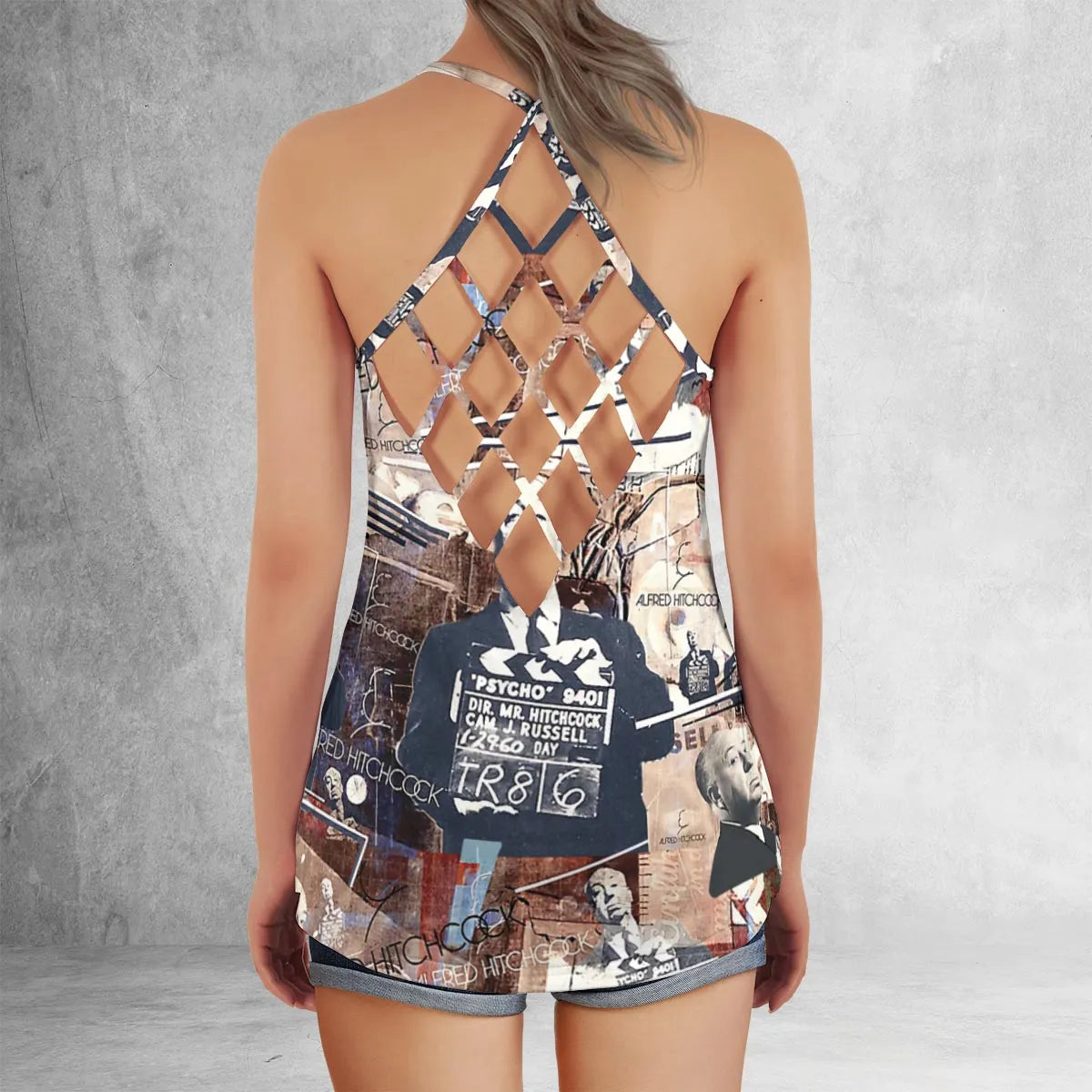 Criss Cross Tank Top - 3USDYPNC