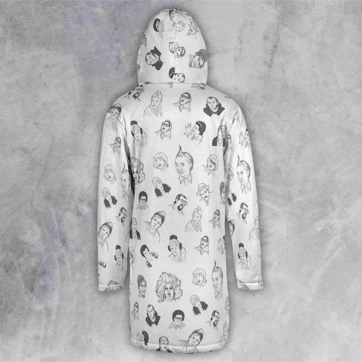 Hooded Cloak Coat - 4MUGCYAK