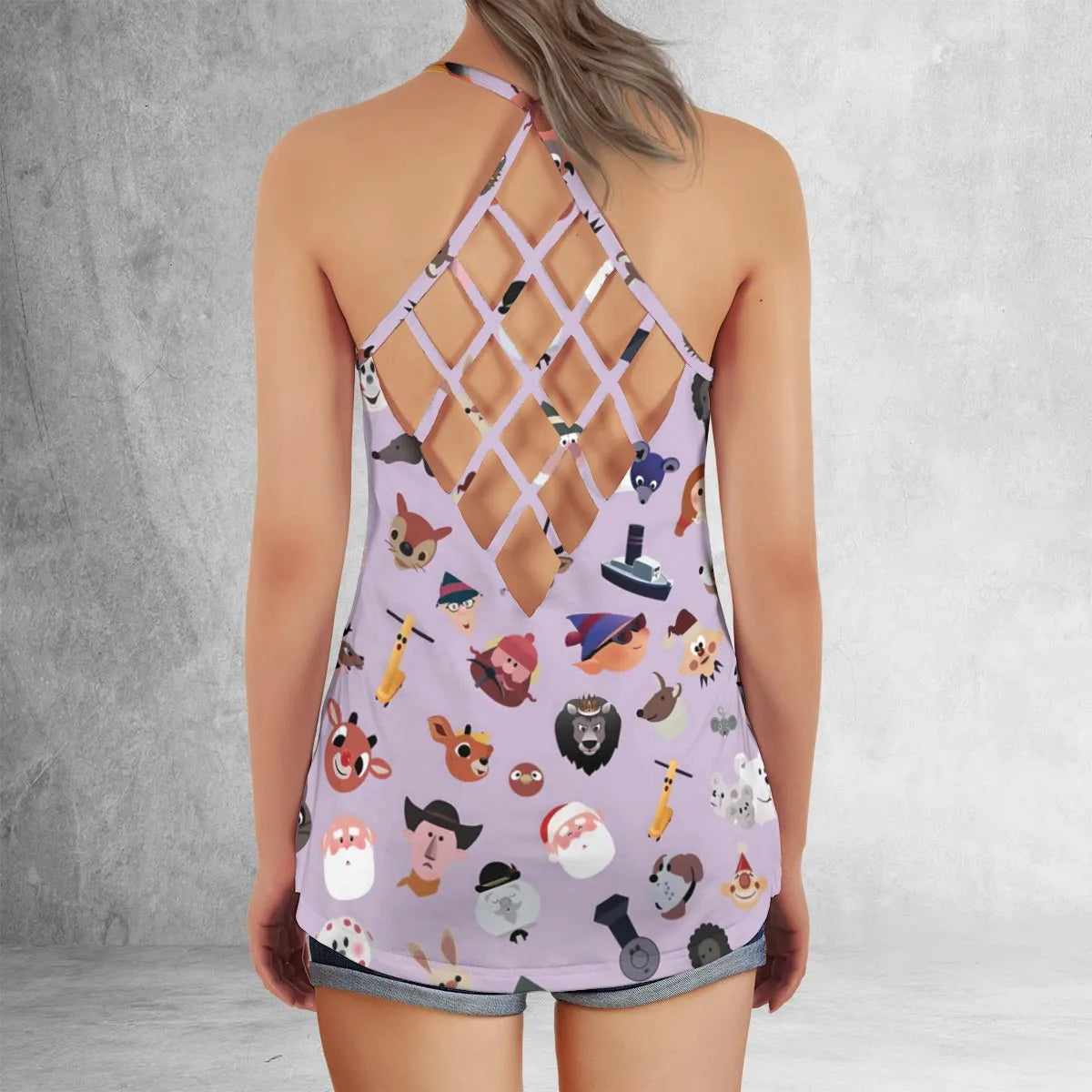 Criss Cross Tank Top - R26AP16L