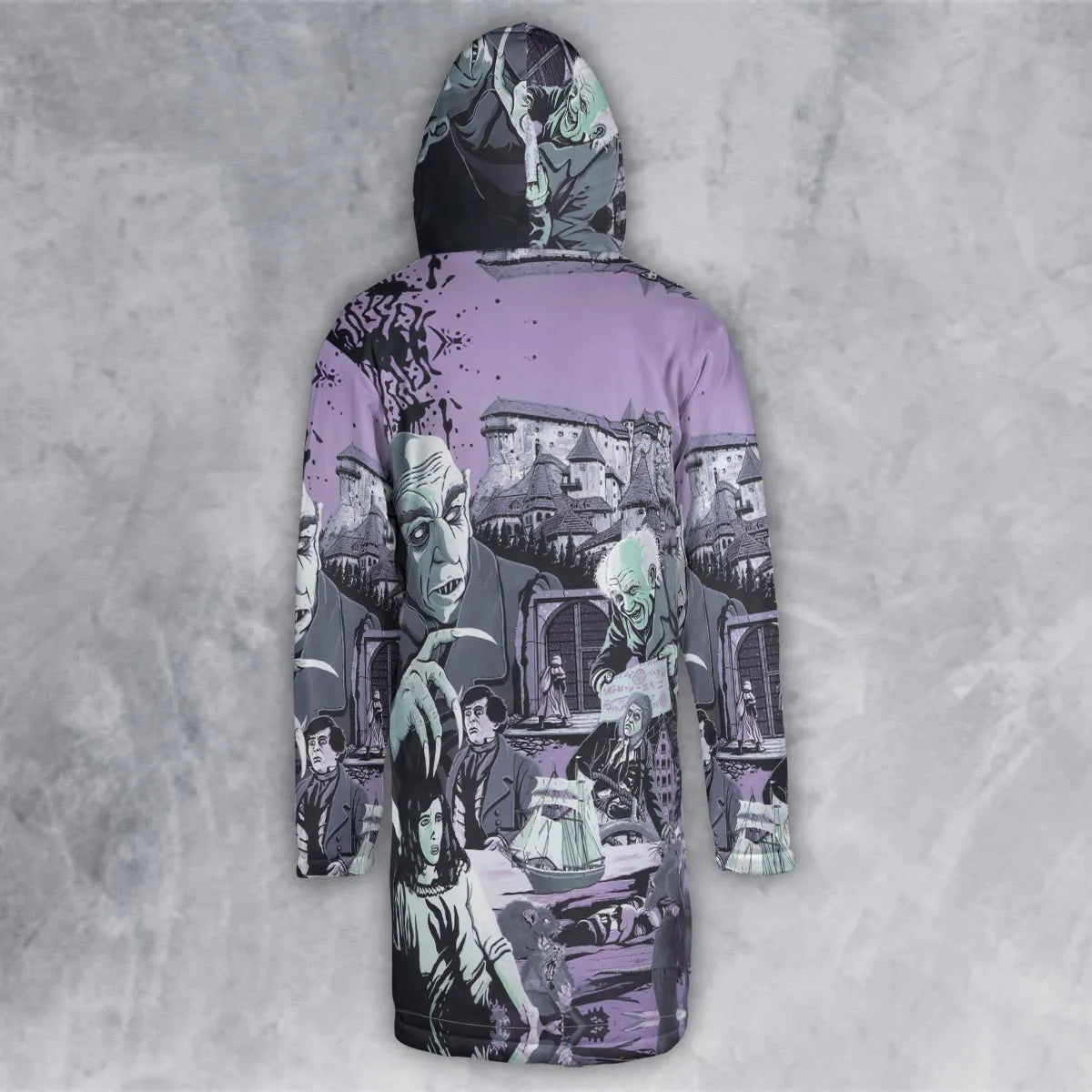 Hooded Cloak Coat - EF84RUBA