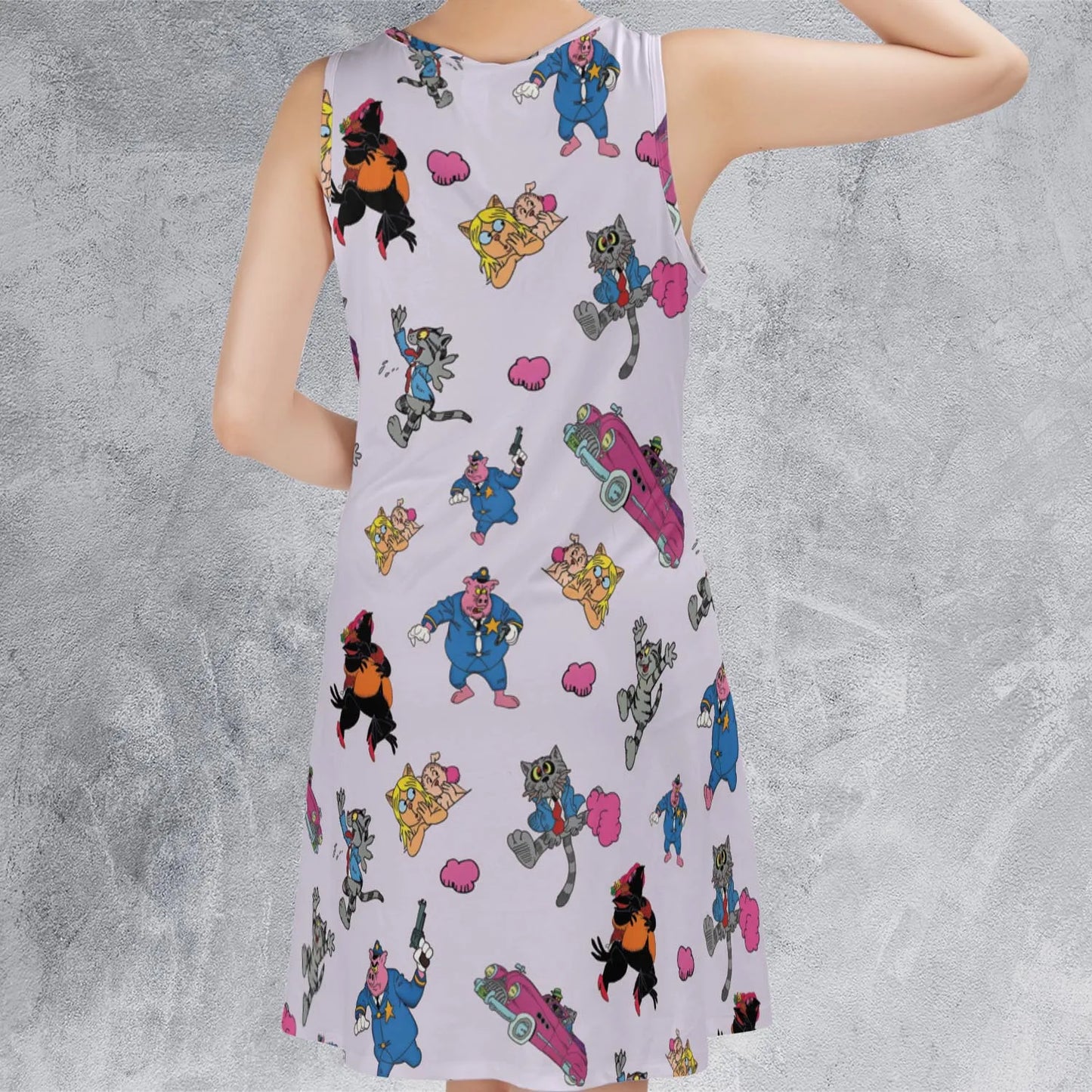 Sleeveless Dress - X48WMDKH