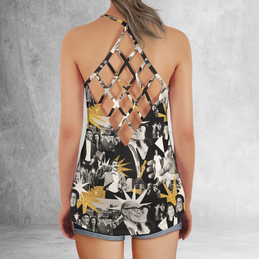 Criss Cross Tank Top - YKTC6QFX - - 3