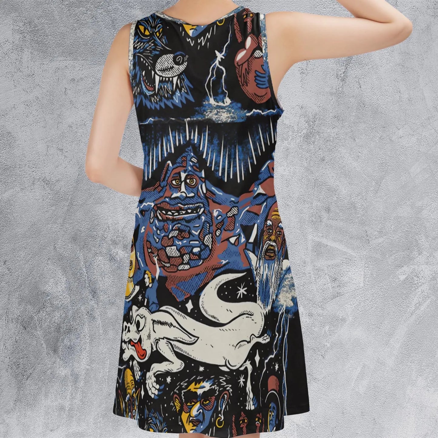 Sleeveless Dress - FJLF6Y56