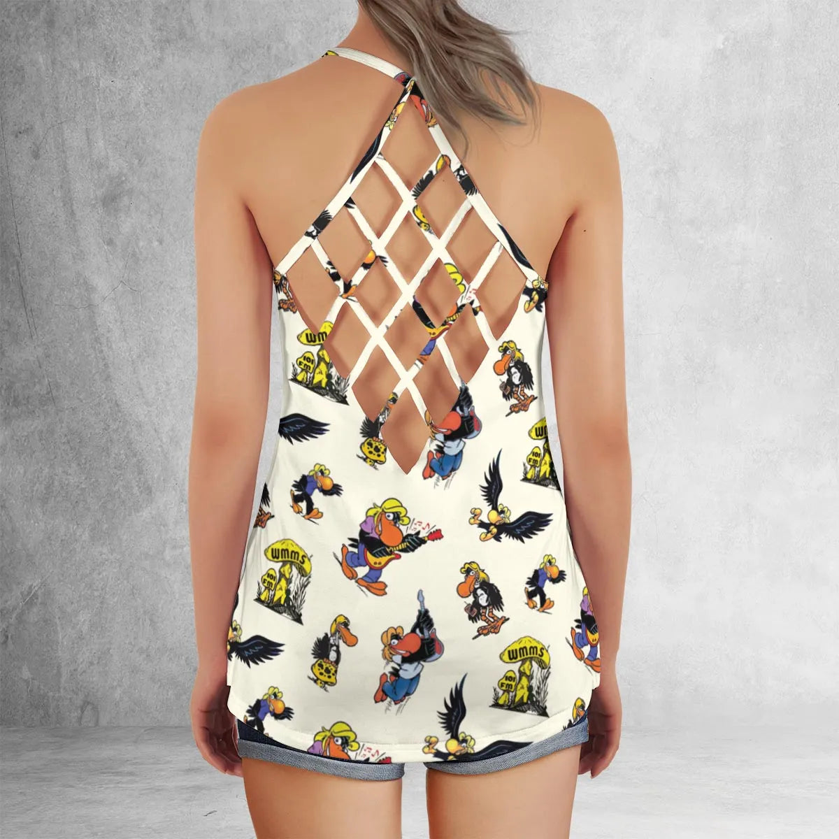 Criss Cross Tank Top - SXGYPB1Y