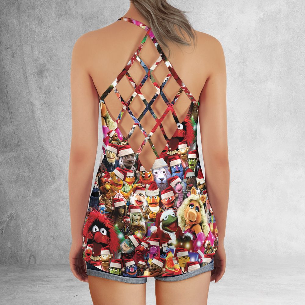 Criss Cross Tank Top - R8V7BEJL - - 3