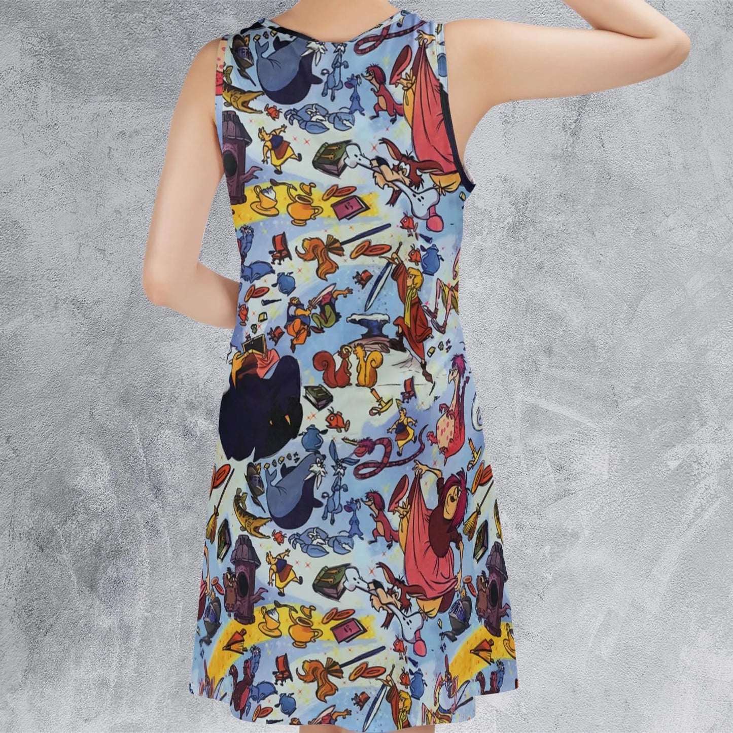 Sleeveless Dress - HQPUPY5C