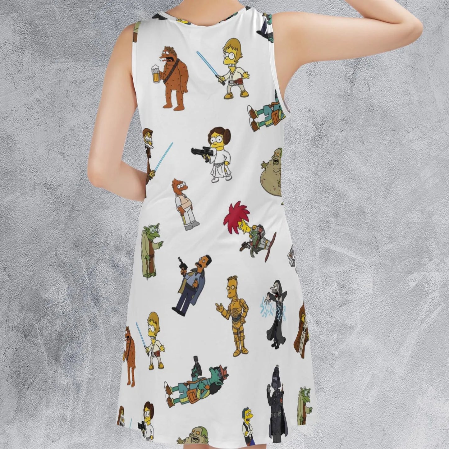Sleeveless Dress - B1LMCS6U