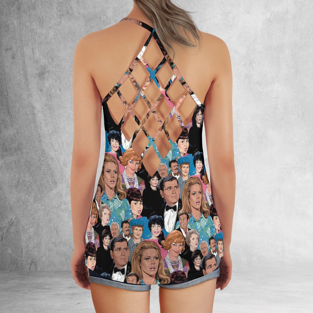 Criss Cross Tank Top - UWZ26441 - - 3