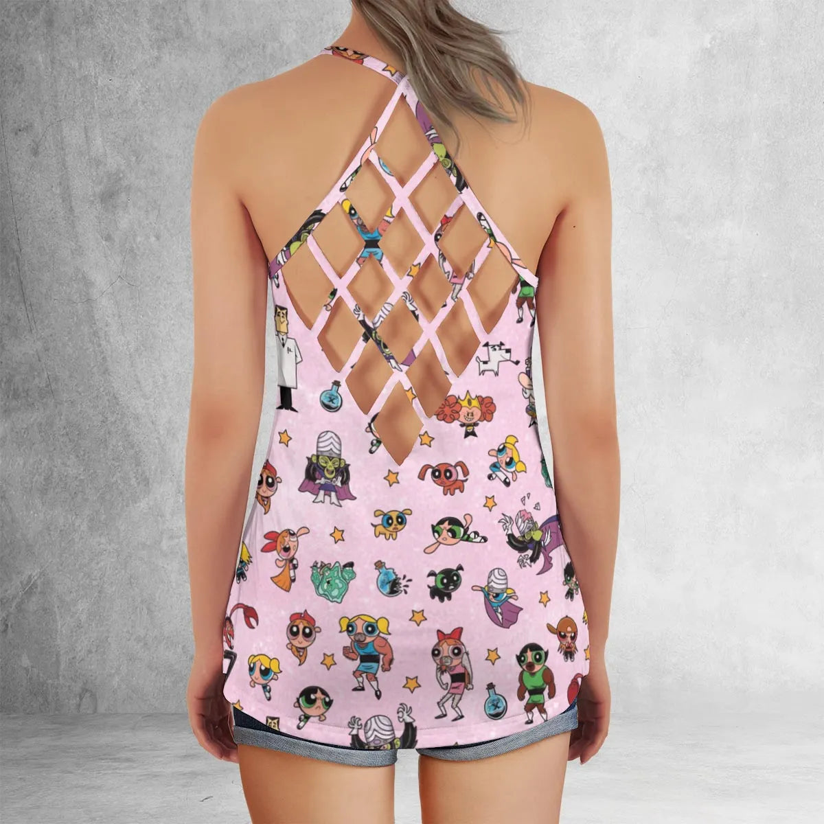 Criss Cross Tank Top - CEMCRG6A