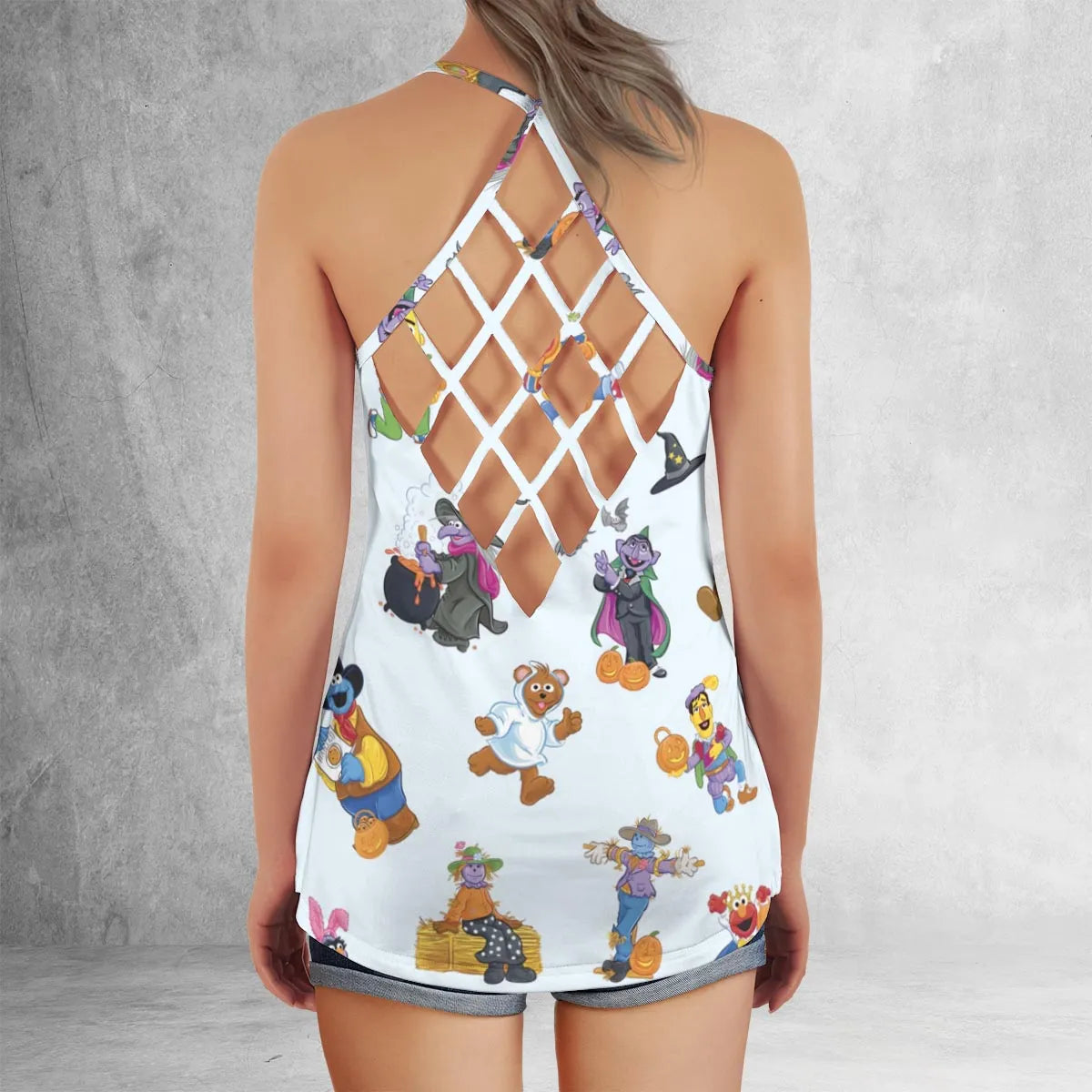 Criss Cross Tank Top - HYX8EEMB