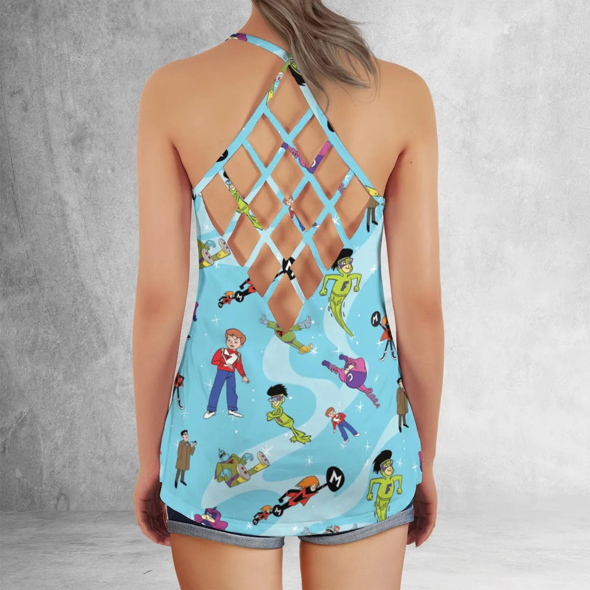 Criss Cross Tank Top - UWJSW2N6