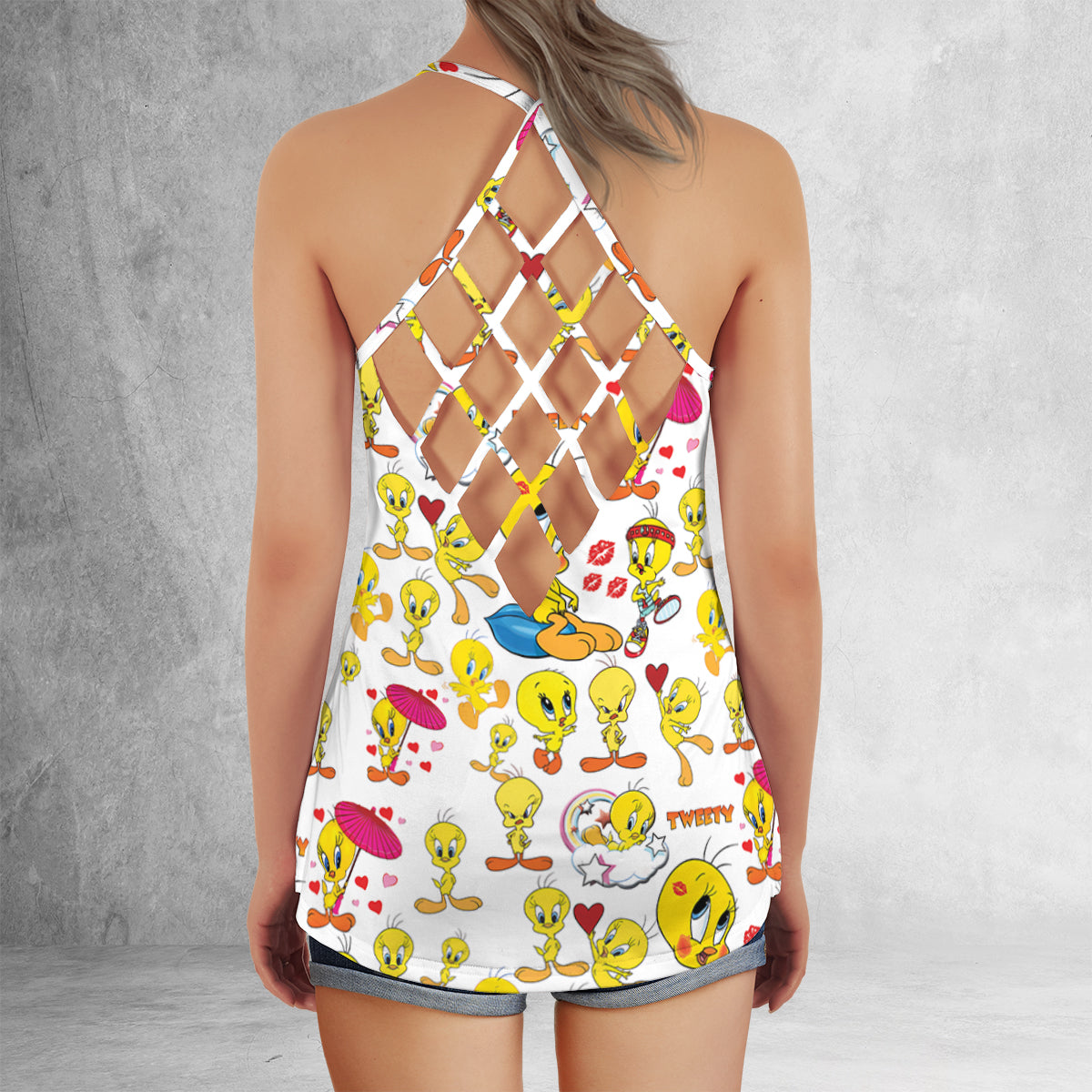 Criss Cross Tank Top - DKS37Y1S