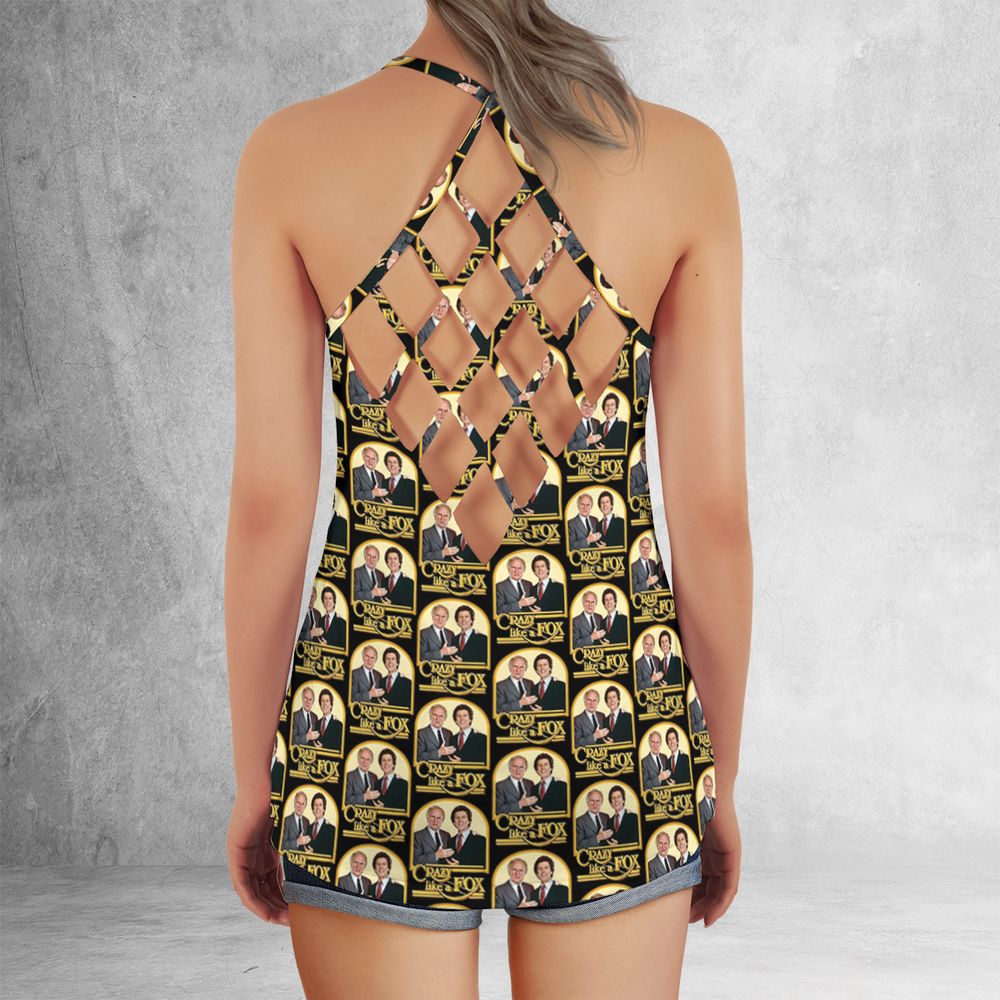 Criss Cross Tank Top - QA7YU83Y - - 3