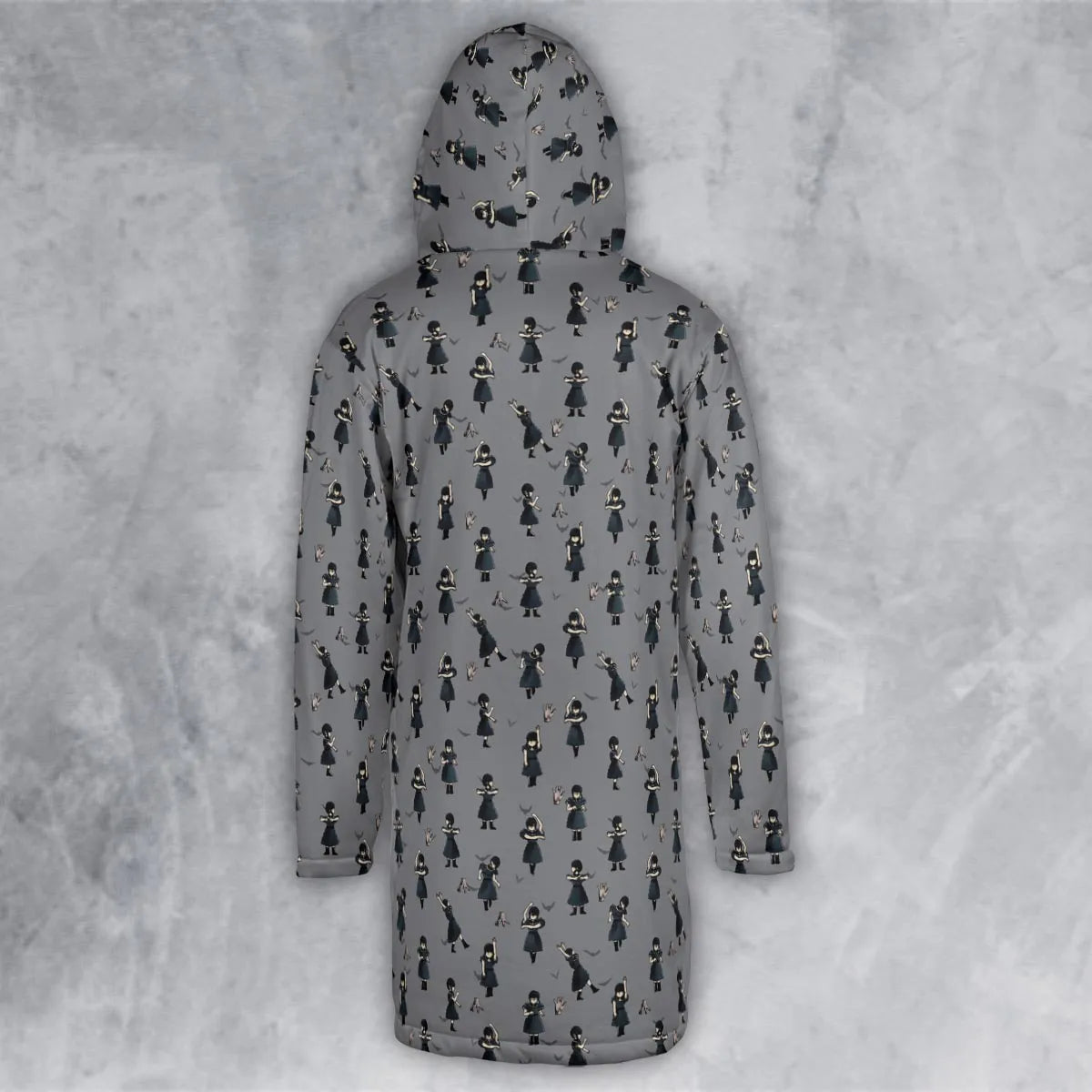 Hooded Cloak Coat - QUF9AXT4