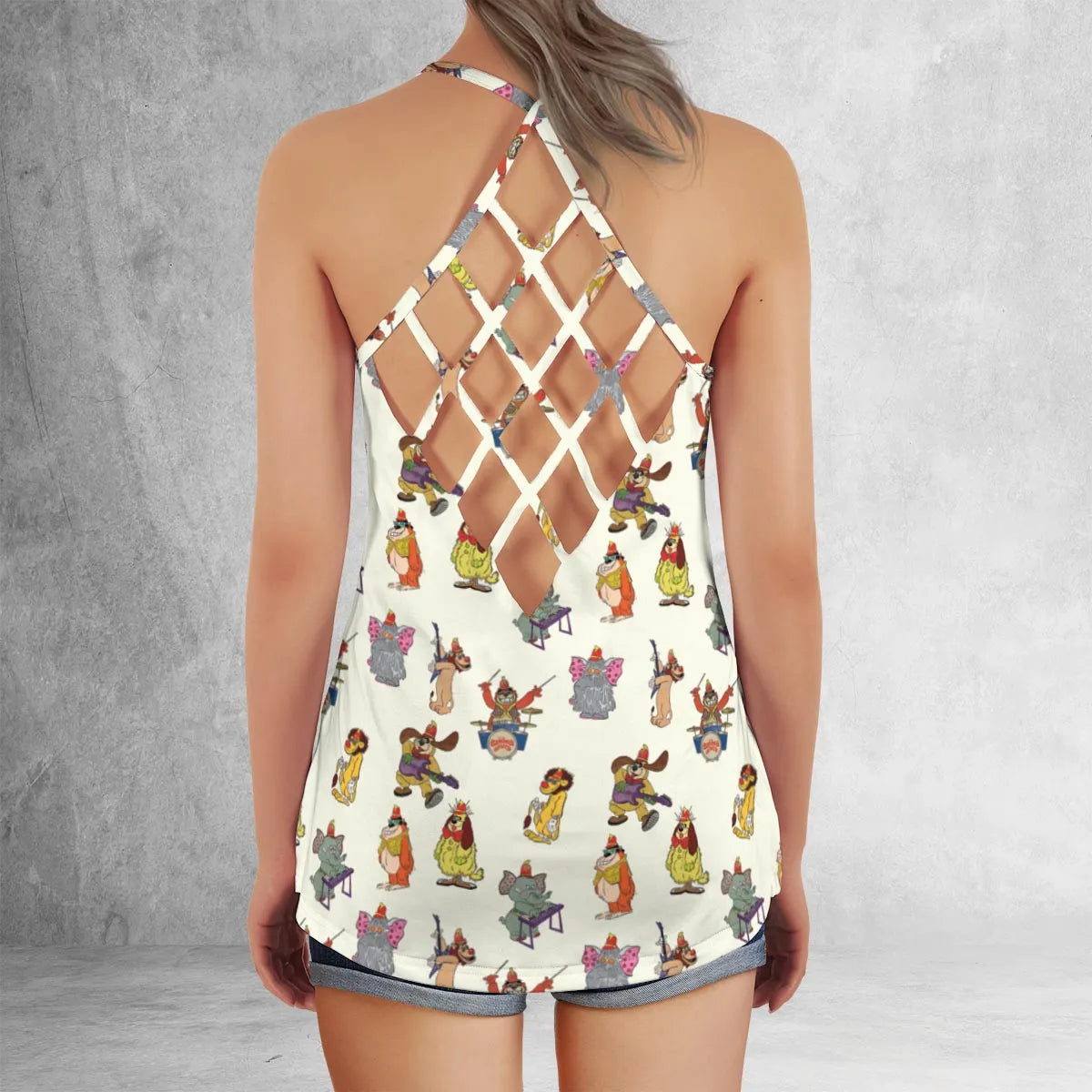 Criss Cross Tank Top - PULMXLH9