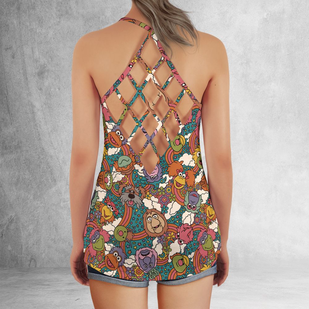 Criss Cross Tank Top - YFW35DY6 - - 3