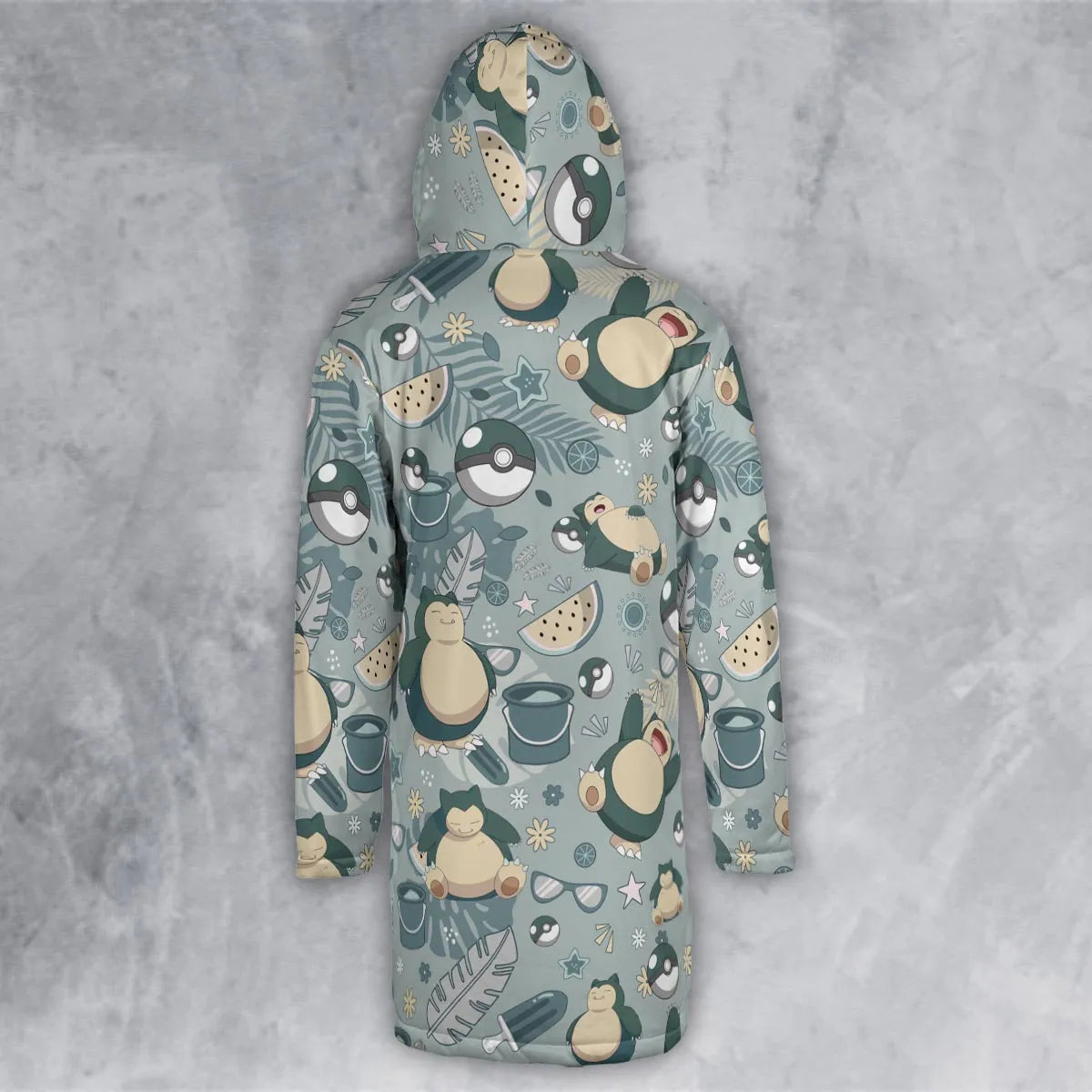 Hooded Cloak Coat - P5S49G3Q