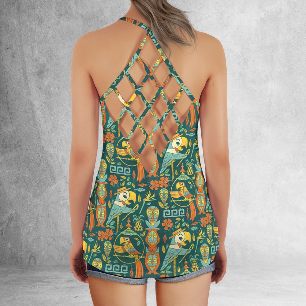 Criss Cross Tank Top - 8RHYC59P - - 3