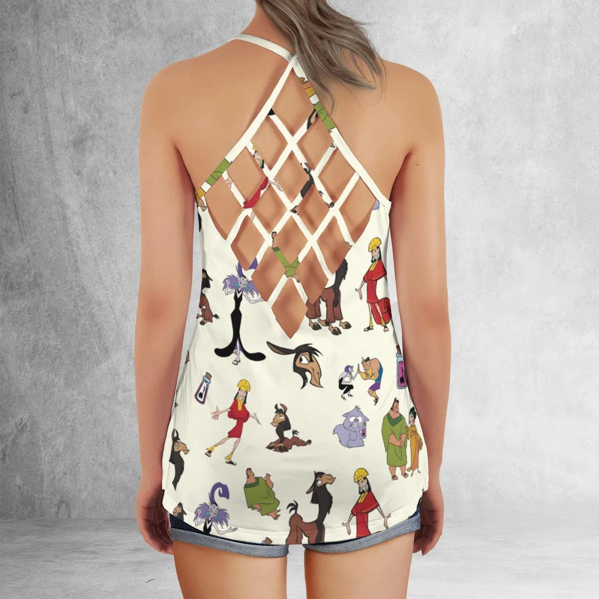 Criss Cross Tank Top - M3475NH4