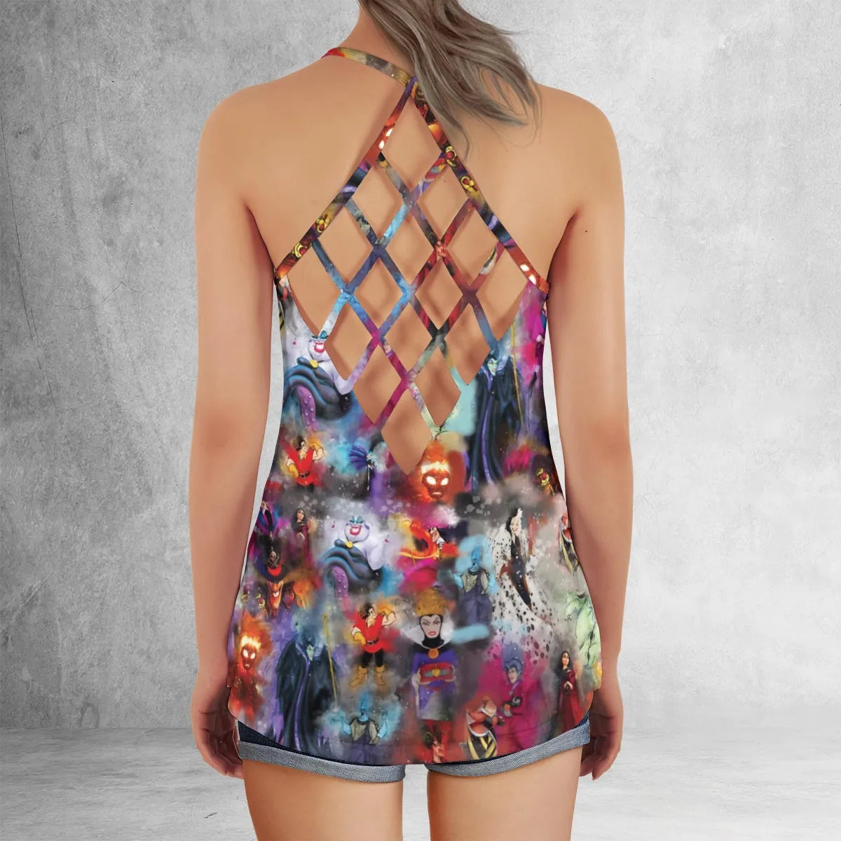 Criss Cross Tank Top - A7GHVSGK