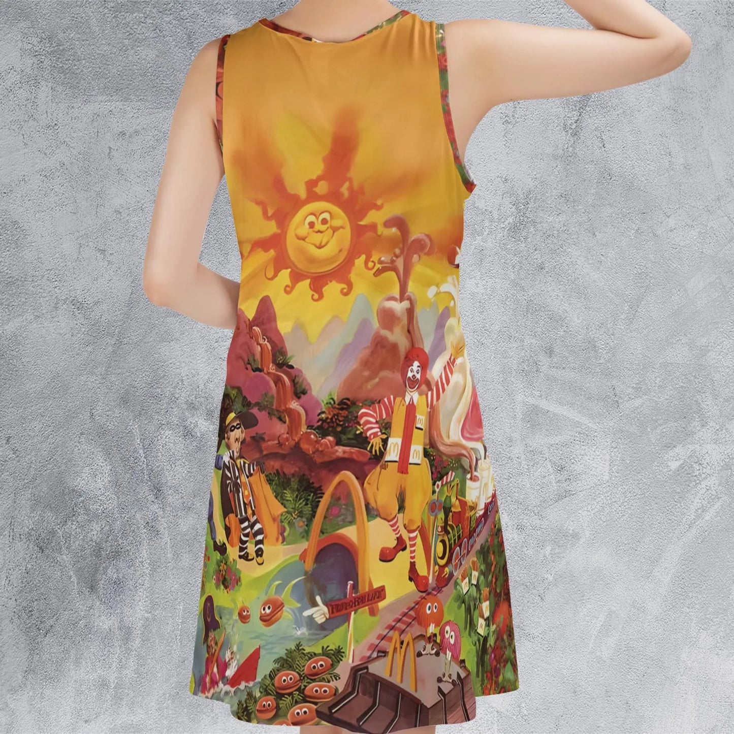 Sleeveless Dress - B2FGDAJC