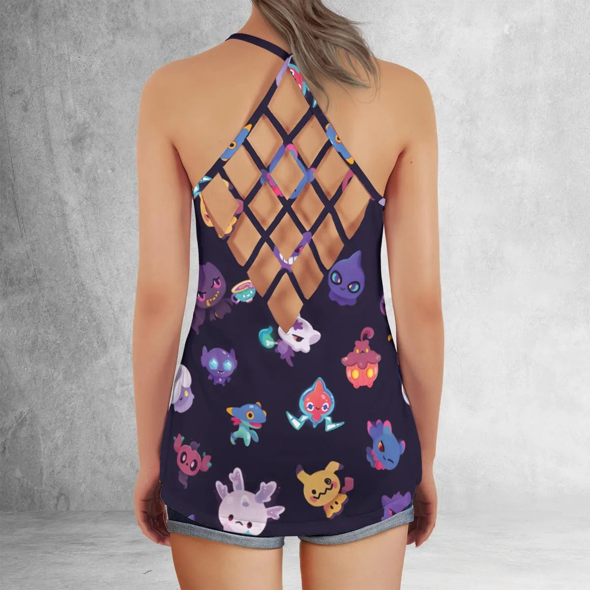 Criss Cross Tank Top - 9QKZLB4H