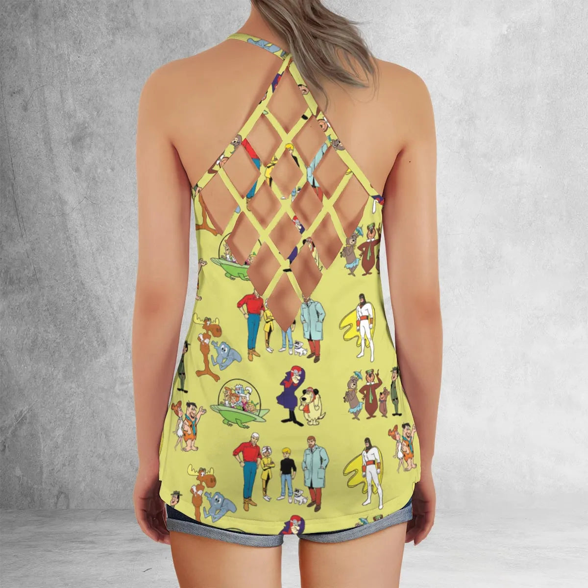 Criss Cross Tank Top - 53NEQG4Q