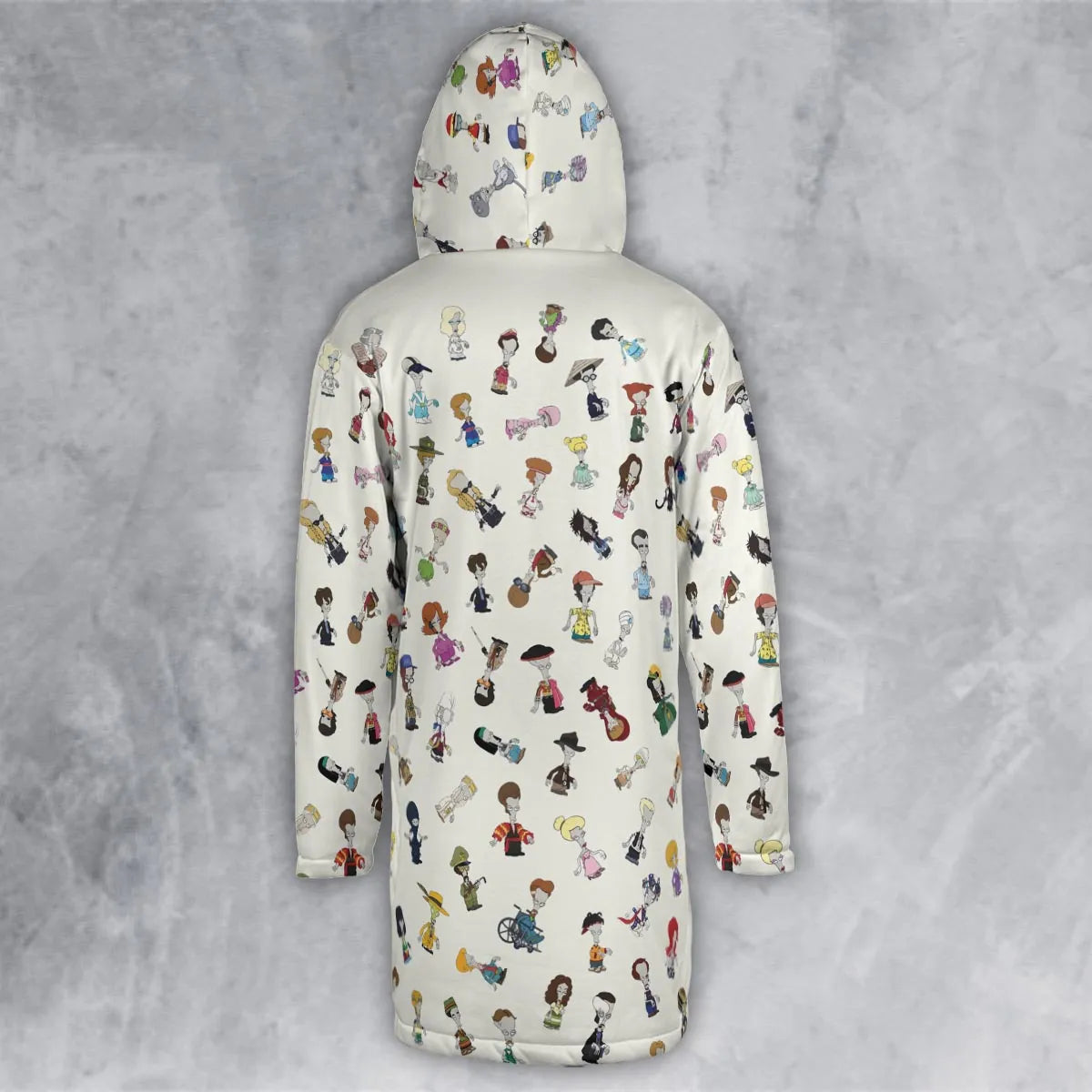 Hooded Cloak Coat - HLKYST2F
