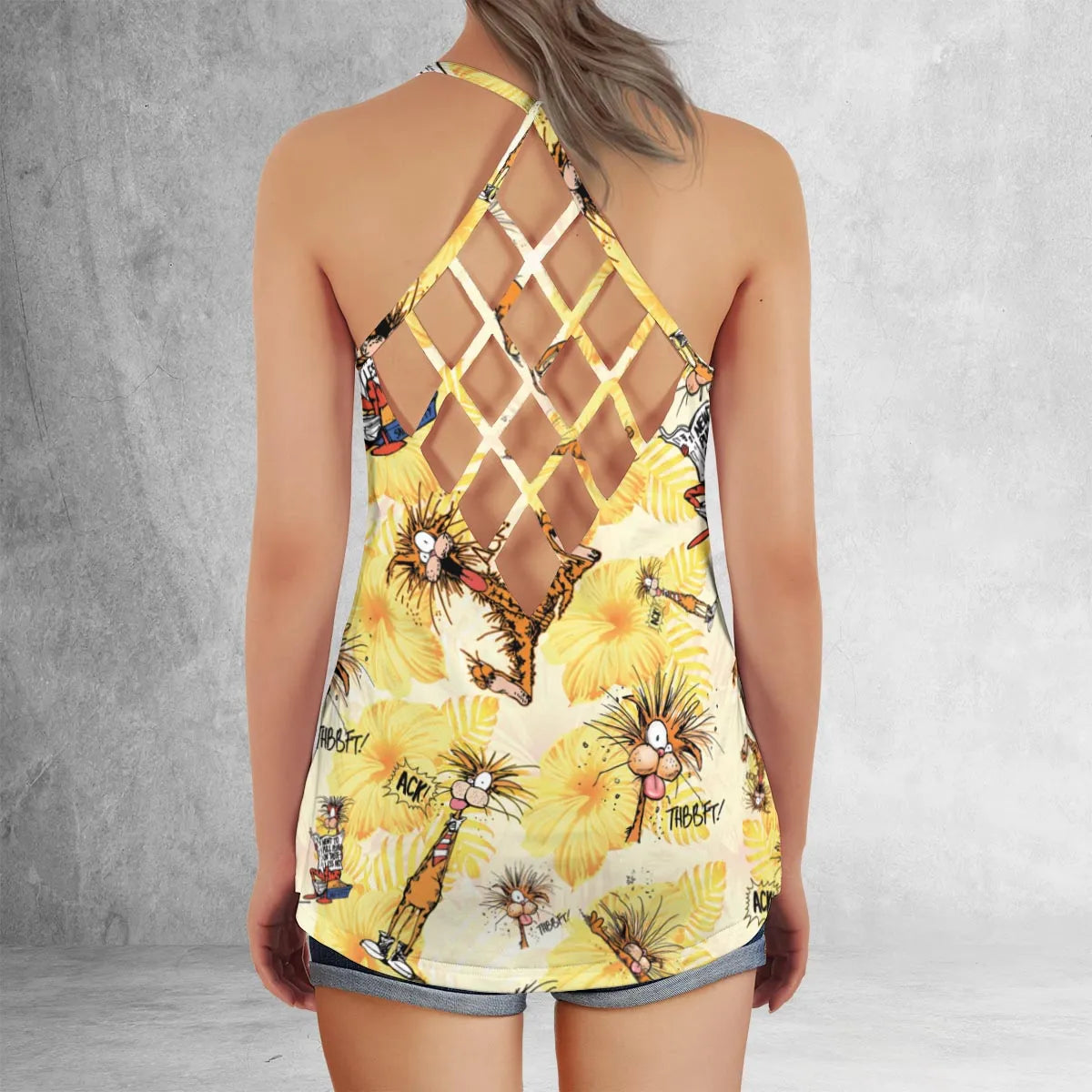 Criss Cross Tank Top - EHNRSET4
